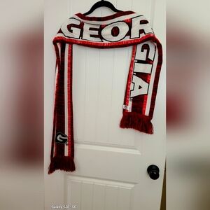 Georgia Red and Black Scarf